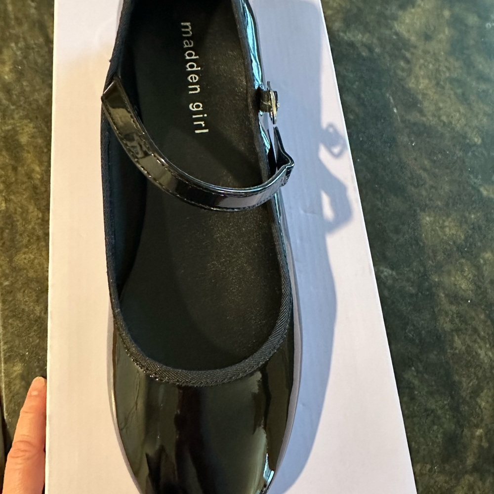 Madden Girl Black Mary Jane Flats - Picture 4 of 7